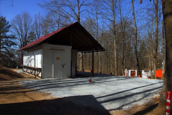 Der Pretzfelder Keller kurz vor der Eröffnung am Osterwochenende