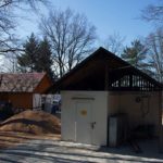 Der Pretzfelder Keller kurz vor der Eröffnung am Osterwochenende