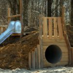 Der Pretzfelder Keller kurz vor der Eröffnung am Osterwochenende