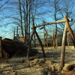 Der Pretzfelder Keller kurz vor der Eröffnung am Osterwochenende