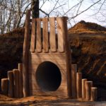 Der Pretzfelder Keller kurz vor der Eröffnung am Osterwochenende