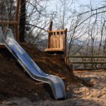 Der Pretzfelder Keller kurz vor der Eröffnung am Osterwochenende