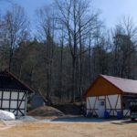 Der Pretzfelder Keller kurz vor der Eröffnung am Osterwochenende